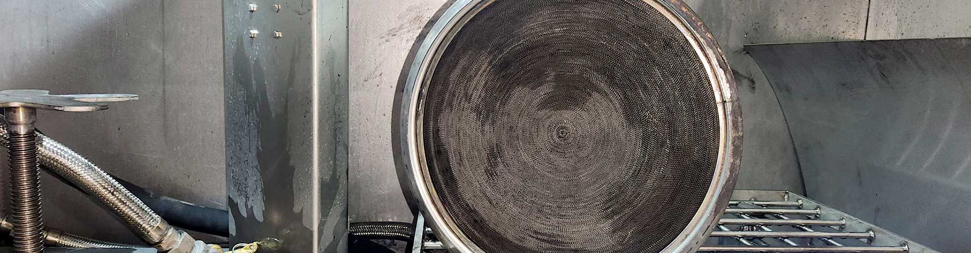 catalisador entupido