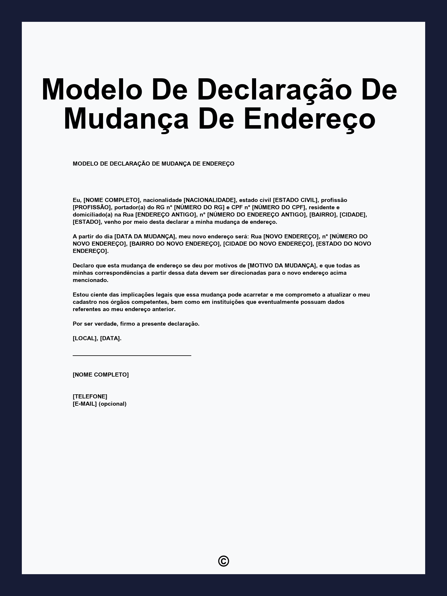 como fazer a alteração do endereço comercial para residencial MEI