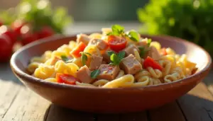 Salada de Macarrão com Atum: O Segredo [Passo a Passo] Delicioso