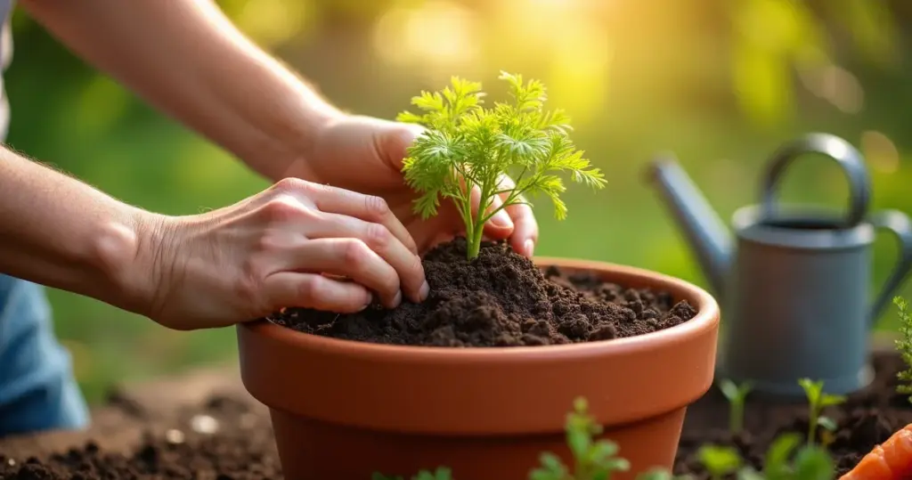 Como plantar cenoura em vaso passo a passo: colheita farta garantida [2026]