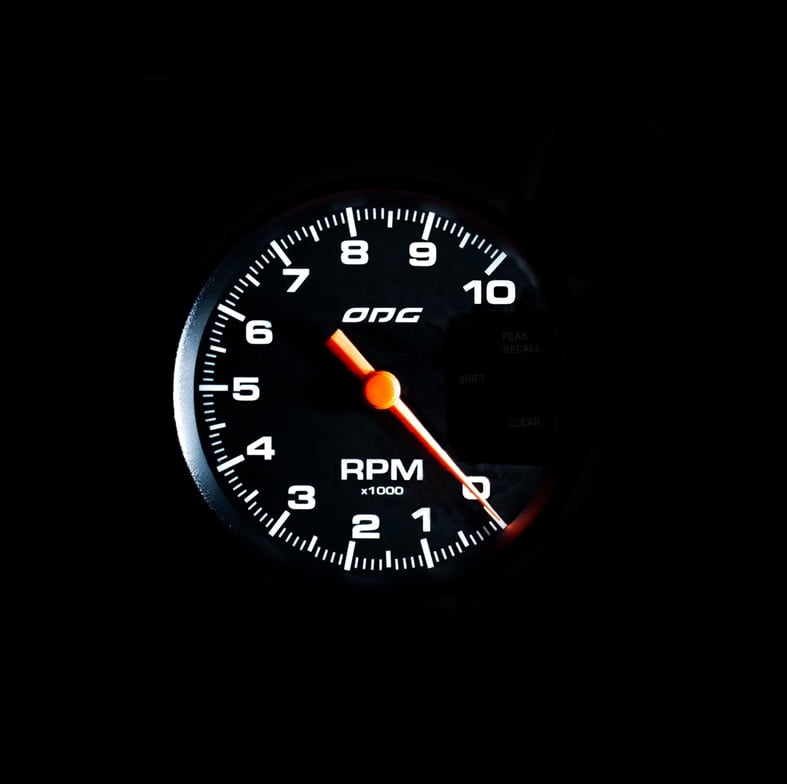 conta-giros com shift light