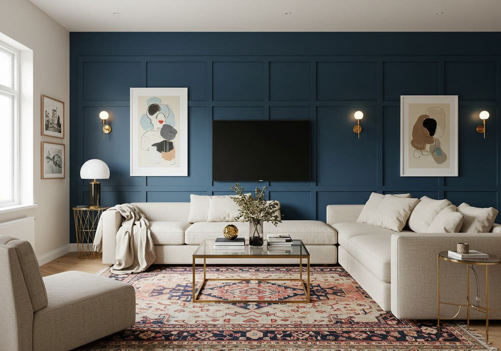 cores para sala de estar