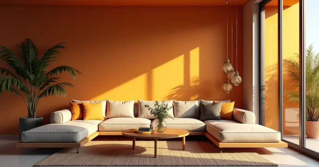Cores para sala de estar: 7 paletas que transformam seu espaço [Guia 2026]