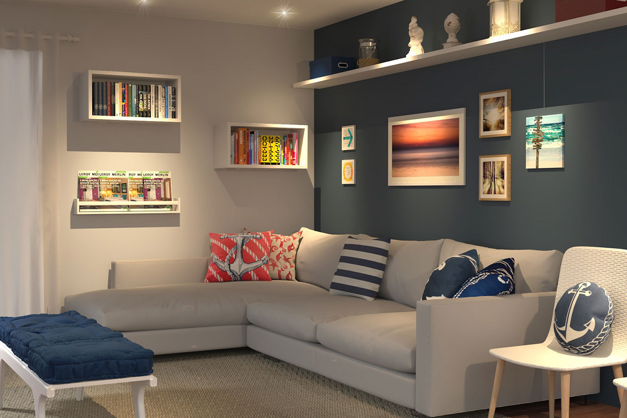cores para sala de estar