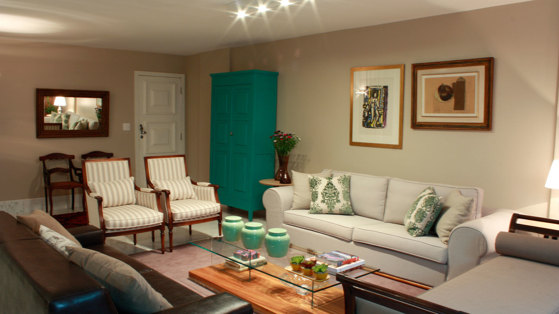 cores para sala de estar