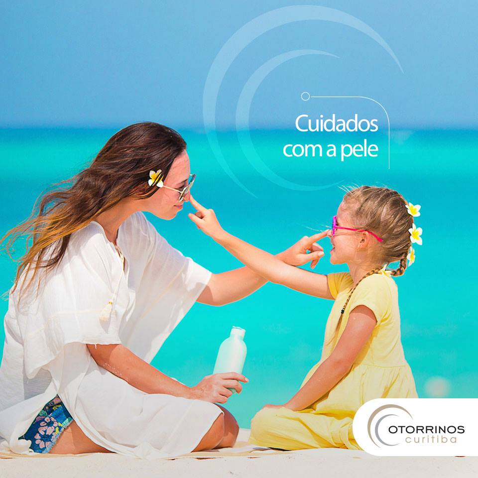 cuidados com a pele no verão