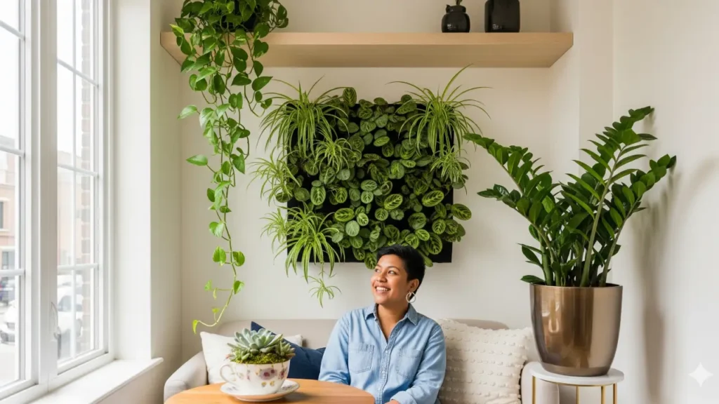 Decoração com Plantas: Como Escolher Vasos e Suportes Modernos