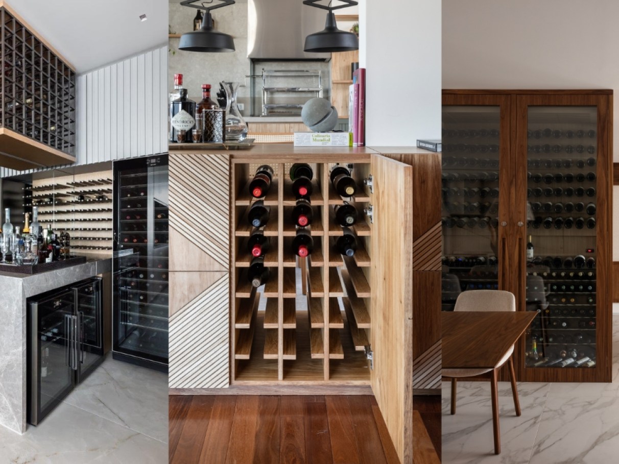 decoração de adega em casa