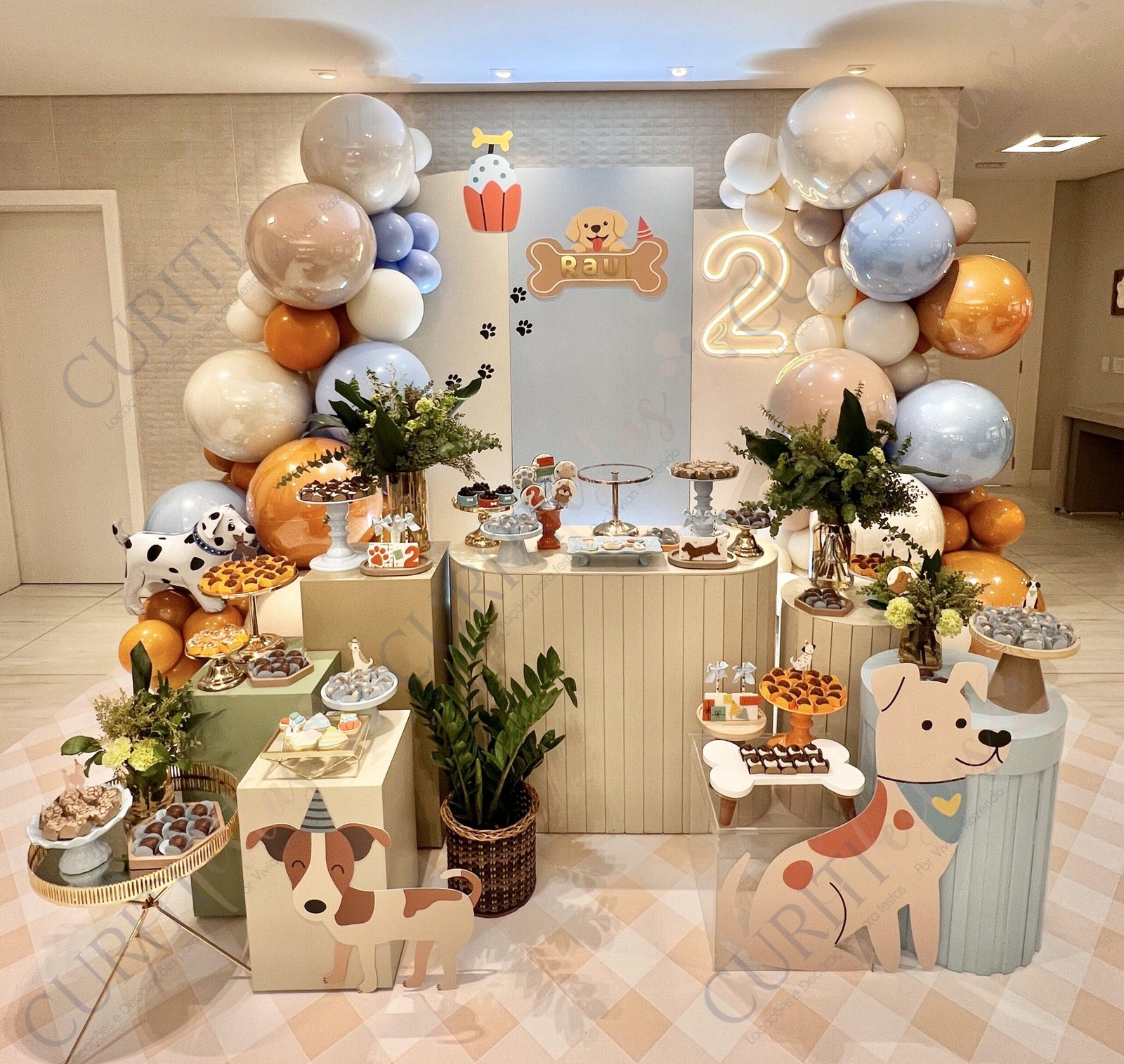 decoração de creche para cães