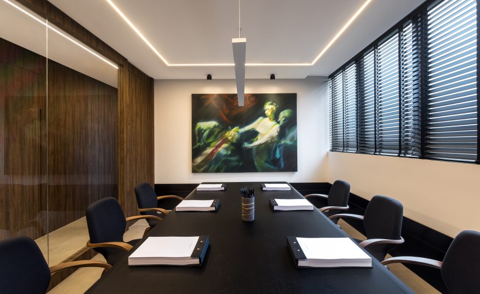 decoração de escritório de advocacia