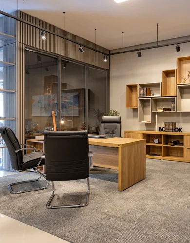 decoração de escritório de advocacia