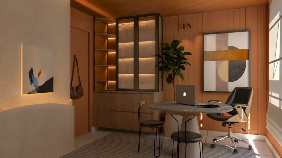 decoração de escritório em casa