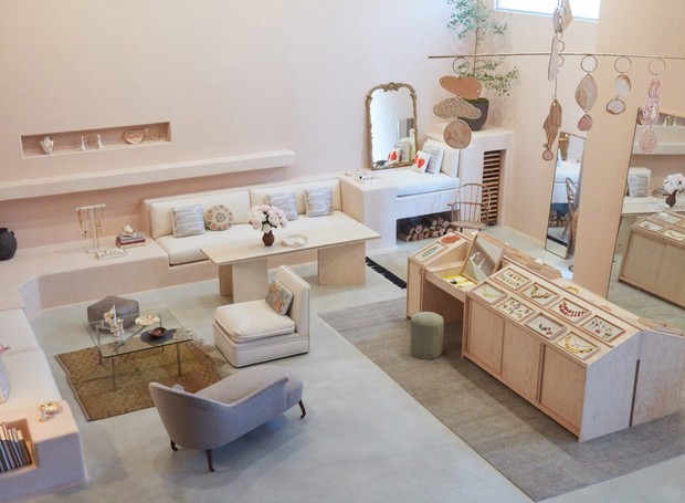 decoração de joalheria