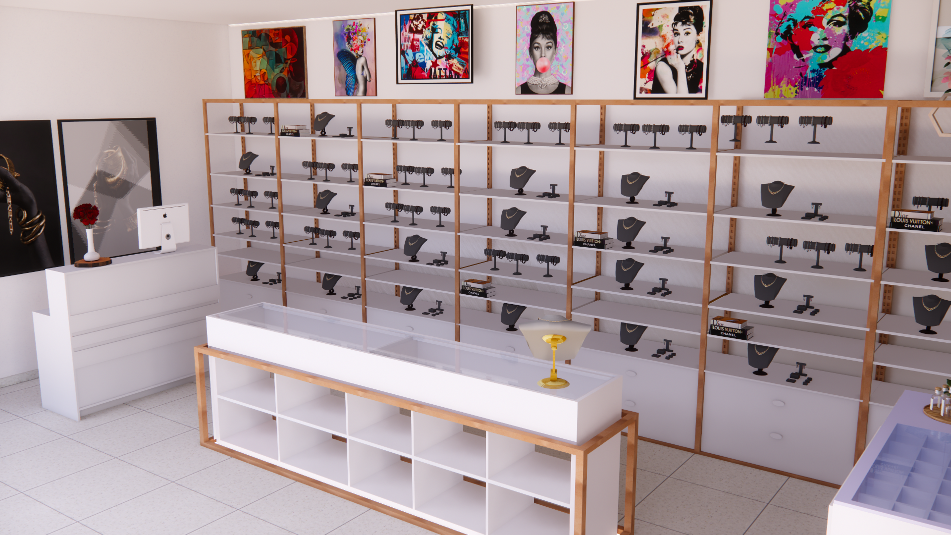 1. Guia Completo de Iluminação LED para Joalherias: Destaque o Brilho das Suas Peças
2. Minimalismo Refinado: O Segredo da Decoração de Joalherias de Luxo em 2026
3. Biofilia e Conforto: Materiais e Cores que Definem as Joalherias do Futuro
4. Otimizando o Layout da Sua Joalheria: Vitrines Impactantes e Zonas de Experiência
5. Todeschini e Bontempo: A Escolha Certa para Móveis Planejados em Joalherias Modernas