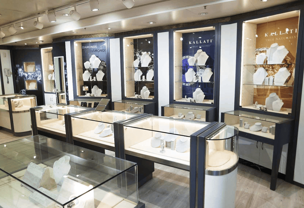 decoração de joalheria