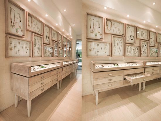 decoração de joalheria