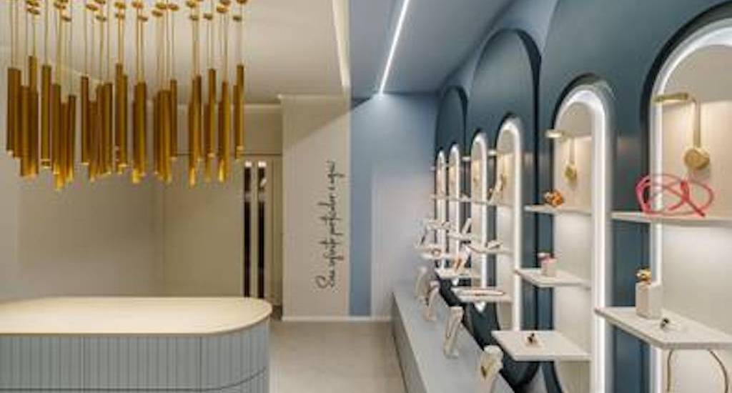 decoração de joalheria