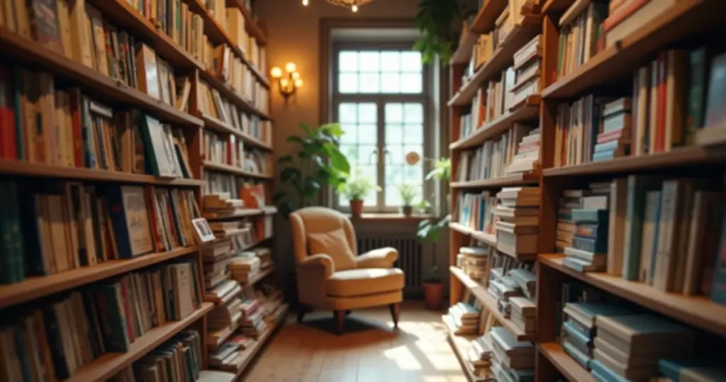Decoração de Livraria: Crie um Refúgio Acolhedor Decoração de Livraria: Crie um Refúgio Acolhedor