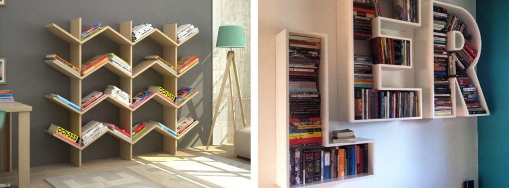 decoração de livraria