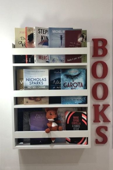 decoração de livraria