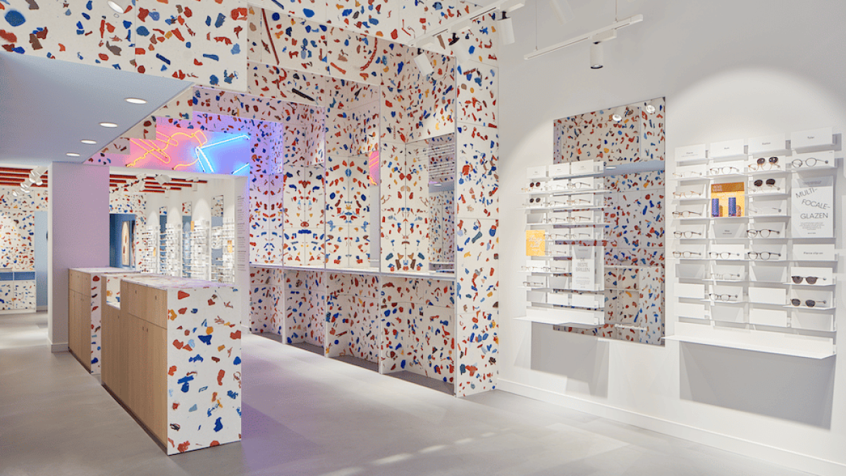 decoração de ótica