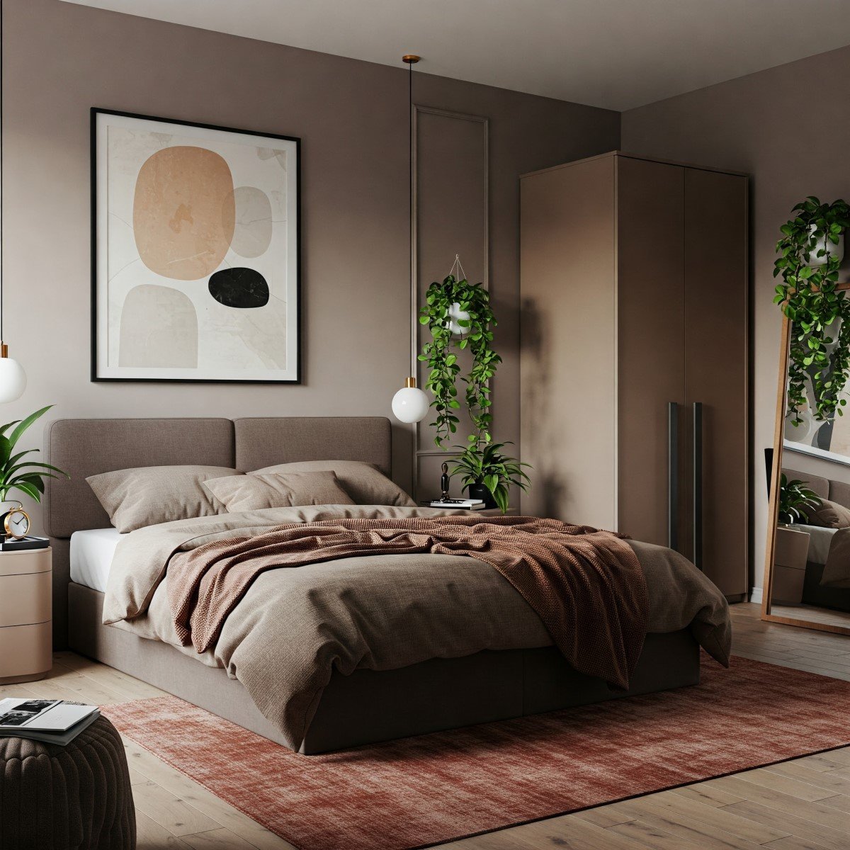 decoração de quarto de casal simples e barato