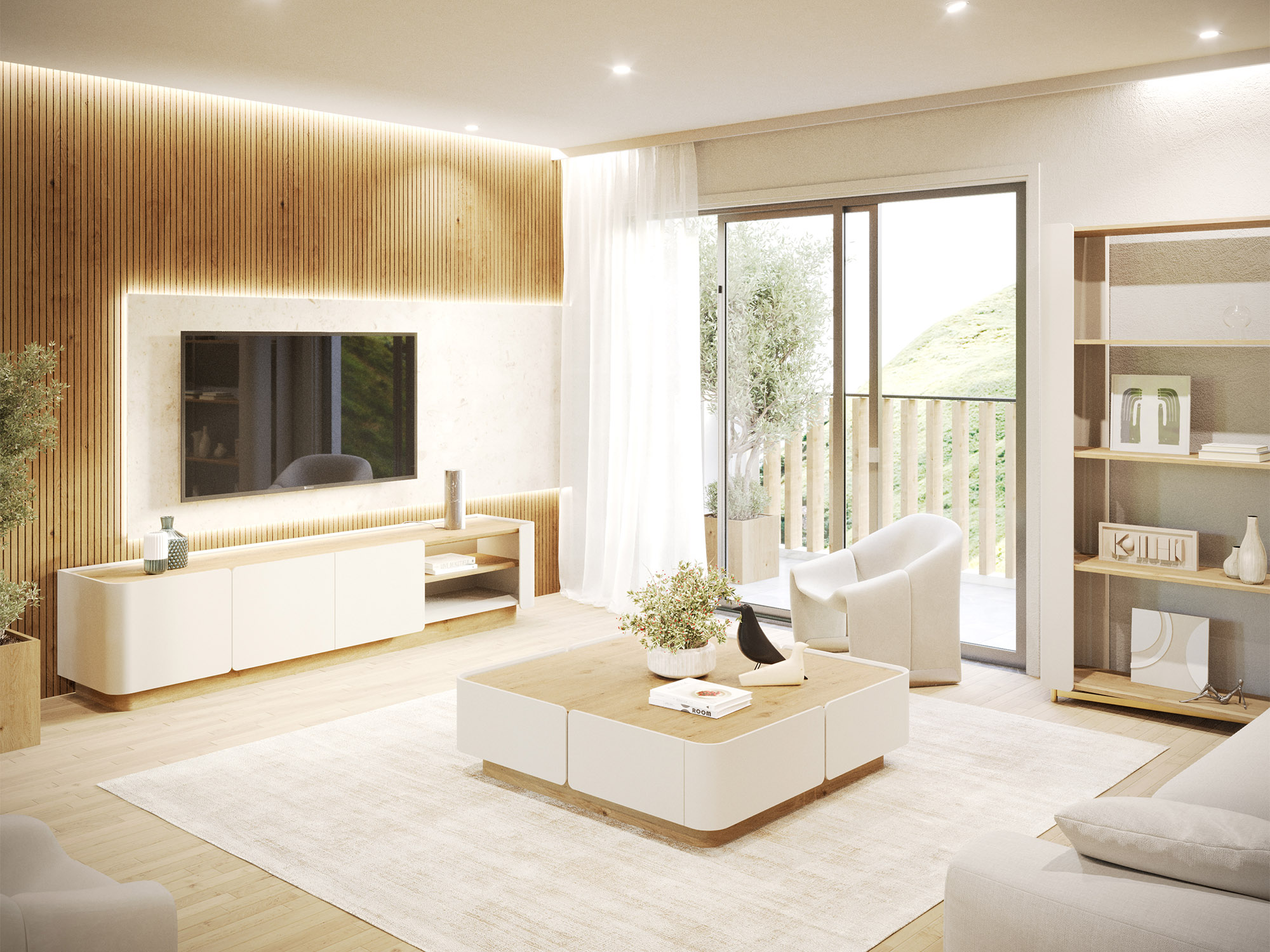 5 ideias de títulos: 1. Sala de Estar Moderna 2026: Minimalismo e Natureza em Harmonia. 2. Tendências de Decoração para Sala de Estar em 2026: O Guia Completo. 3. Como Criar uma Sala de Estar Acolhedora e Funcional em 2026. 4. Decoração de Sala de Estar: Elementos Naturais e Minimalismo para 2026. 5. Transforme sua Sala de Estar: Tendências de Design para 2026.