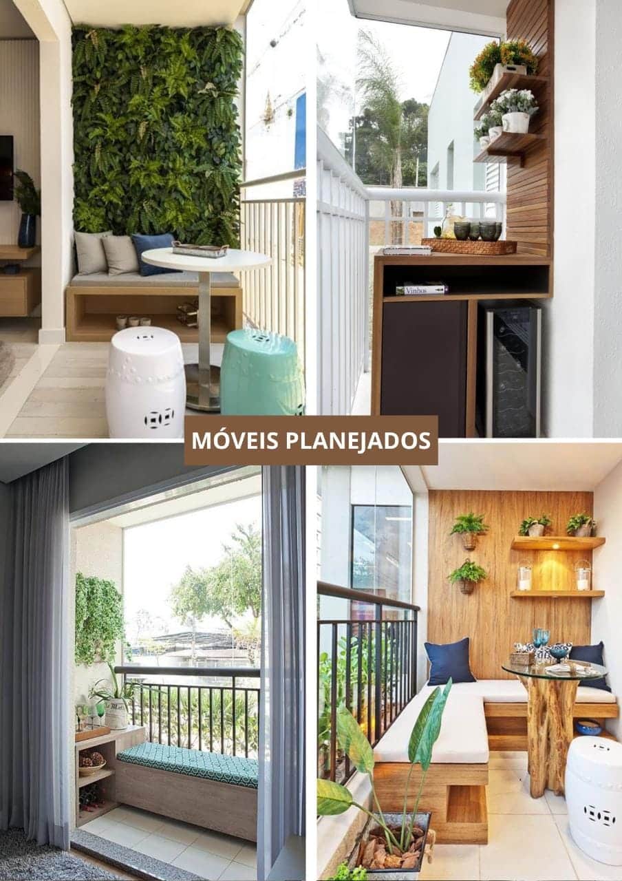 decoração de varanda de apartamento