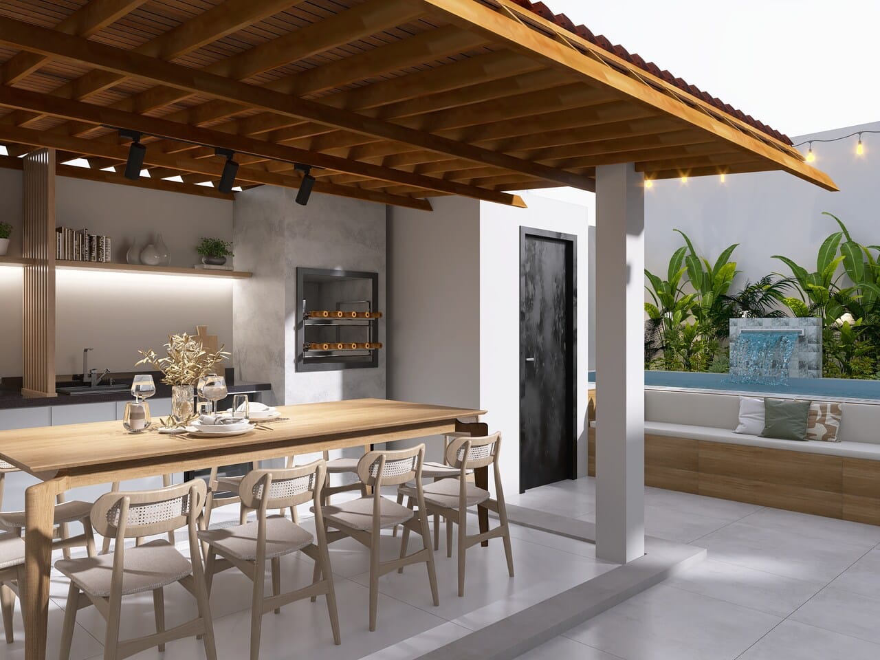 decoração para varanda pequena