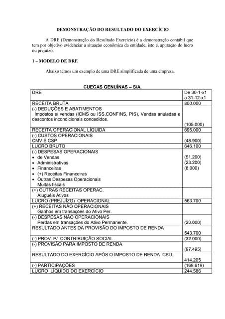 5 ideias de títulos:
1. DRE: O Guia Completo para Entender o Resultado da Sua Empresa
2. Desmistificando a DRE: Como Analisar o Desempenho Financeiro do Seu Negócio
3. DRE na Prática: Passo a Passo para Elaborar seu Demonstrativo de Resultado
4. DRE vs. Fluxo de Caixa: Entenda as Diferenças Cruciais
5. A Importância da DRE para a Tomada de Decisão e o Crescimento Empresarial