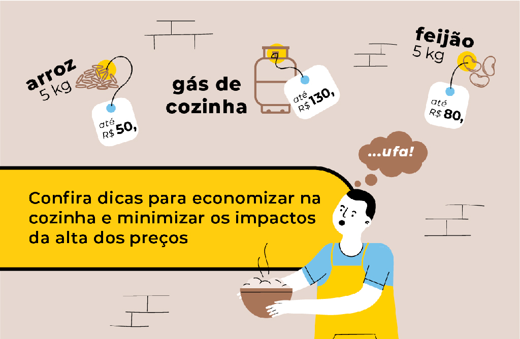 dicas para economizar na cozinha