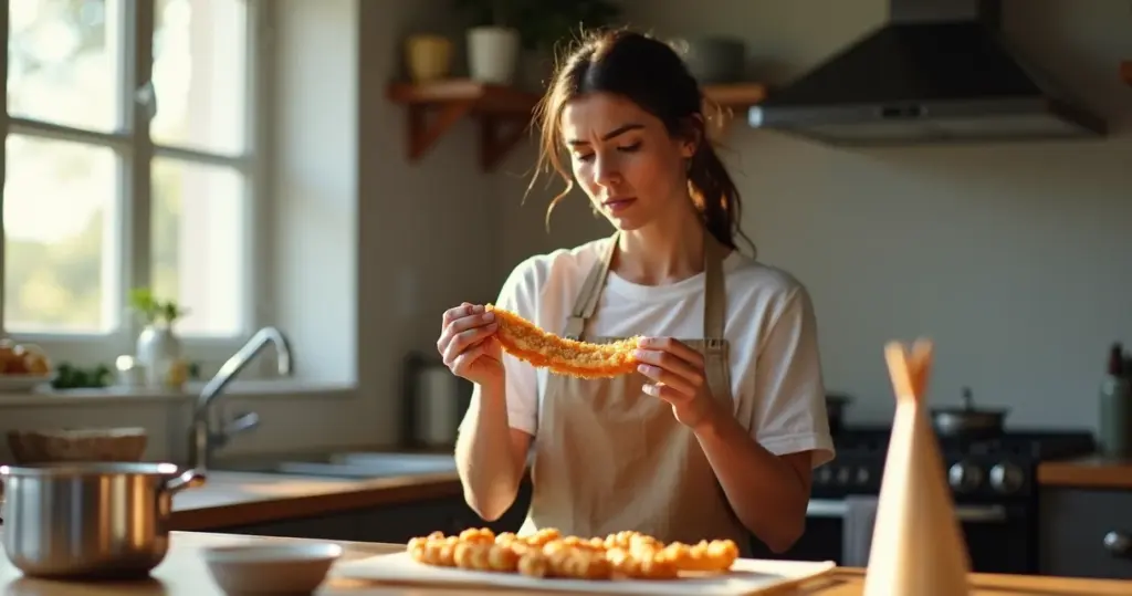 Erros comuns ao fazer churros em casa: evite churros encharcados ou crus