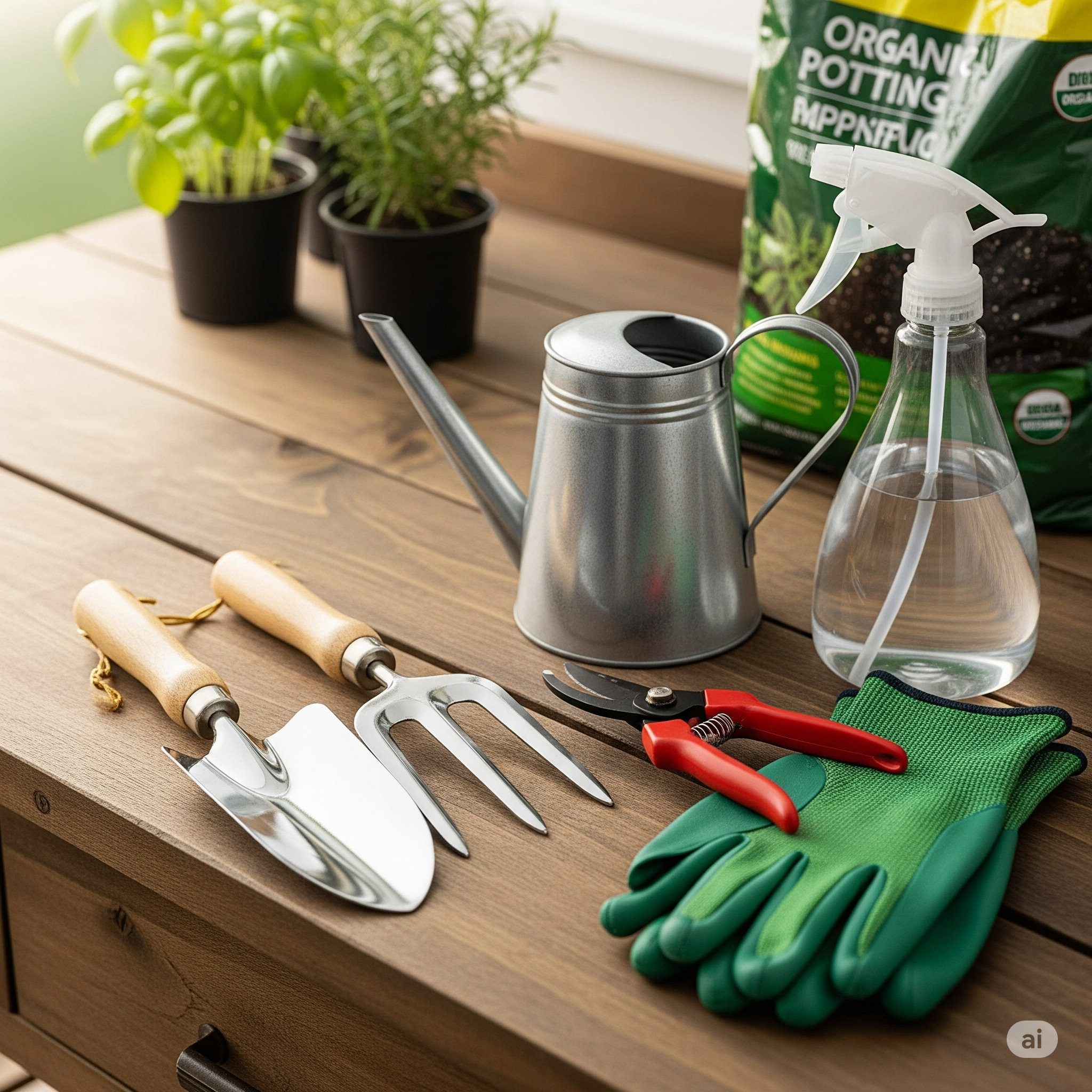 Manutenção e cuidados com ferramentas de jardim