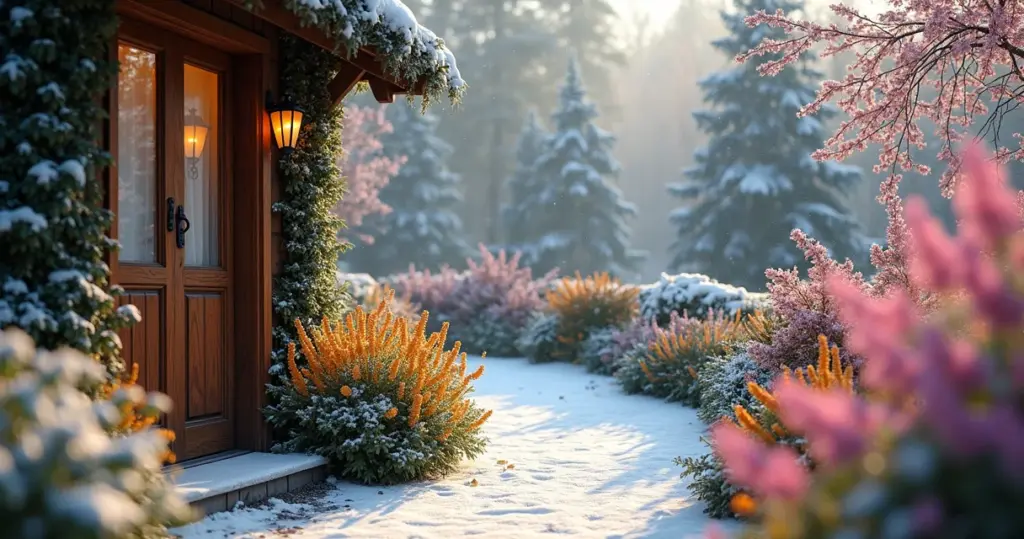 Flores para Jardim de Inverno com Deck: Oásis Mágico