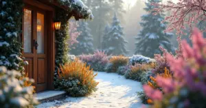 Flores para Jardim de Inverno com Deck: Oásis Mágico