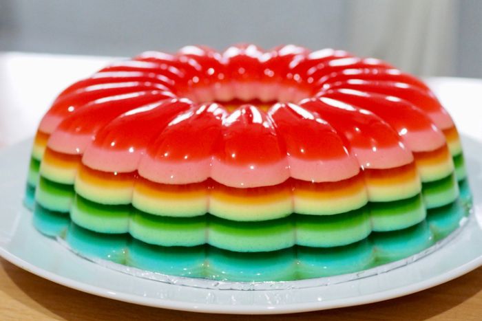 gelatina na finalização