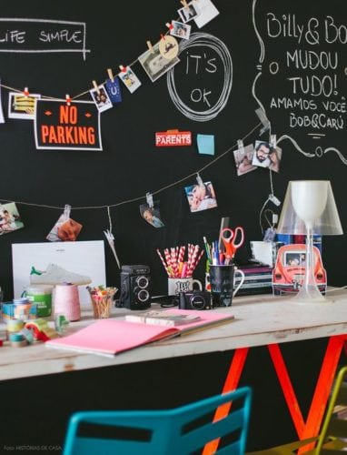 quanto custa pintar parede com tinta lousa