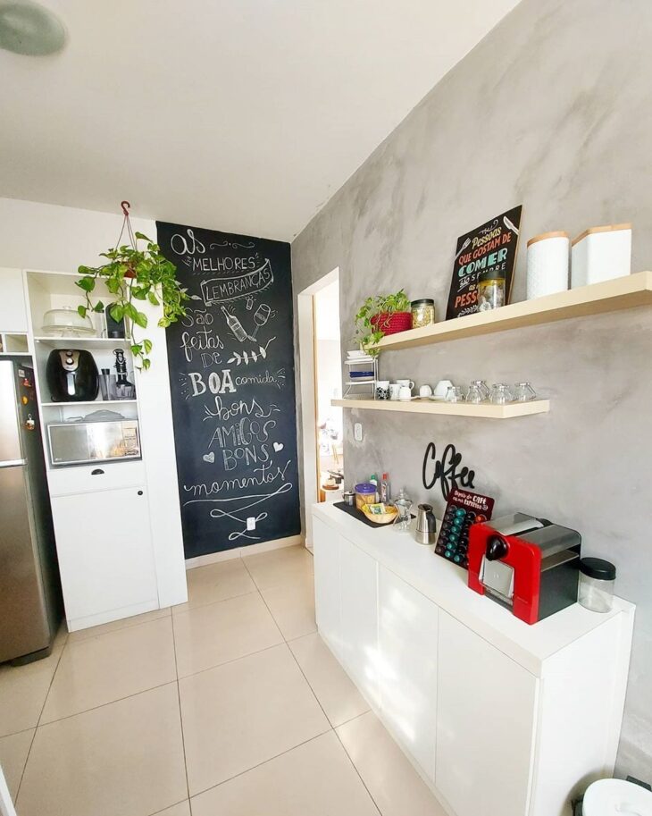 como fazer cabeceira interativa com tinta lousa