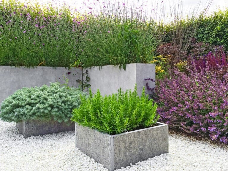 jardim vertical com blocos de concreto
