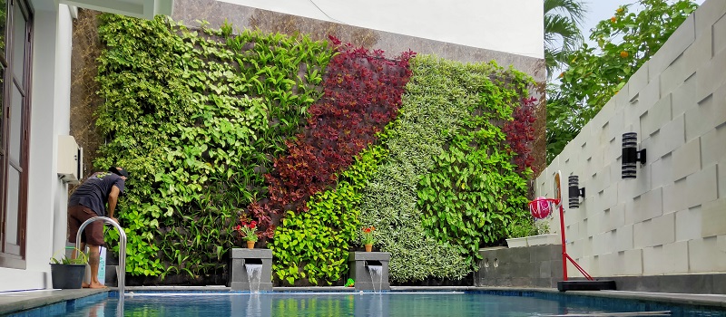 Jardim Vertical Artificial: Vantagens