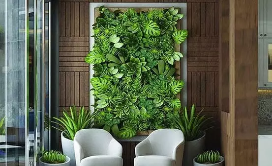 jardim vertical para sacada pequena