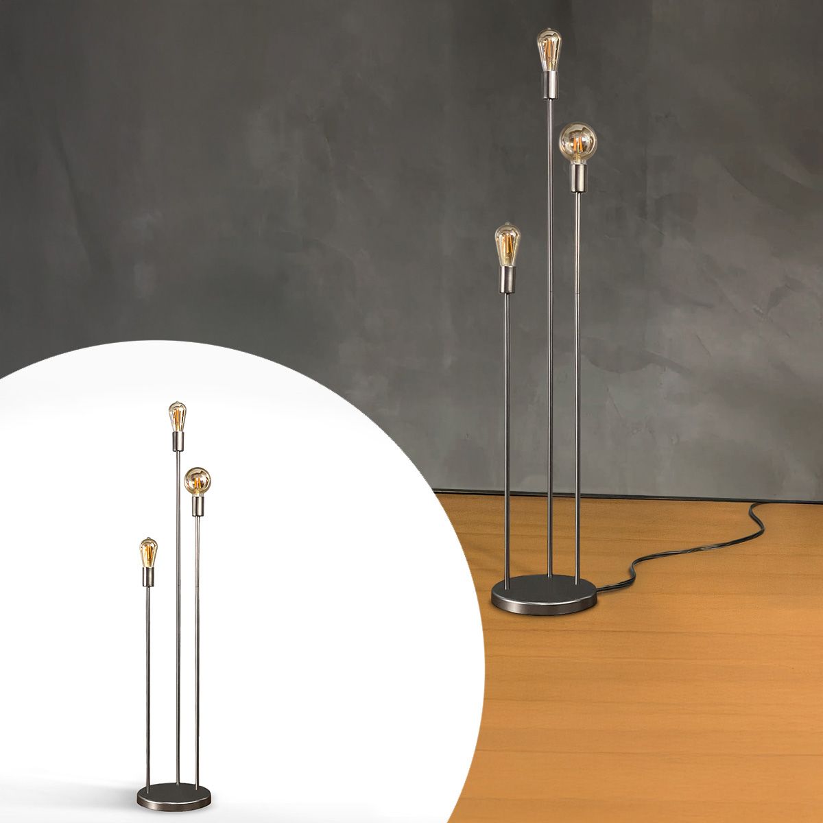 luminárias de chão para sala