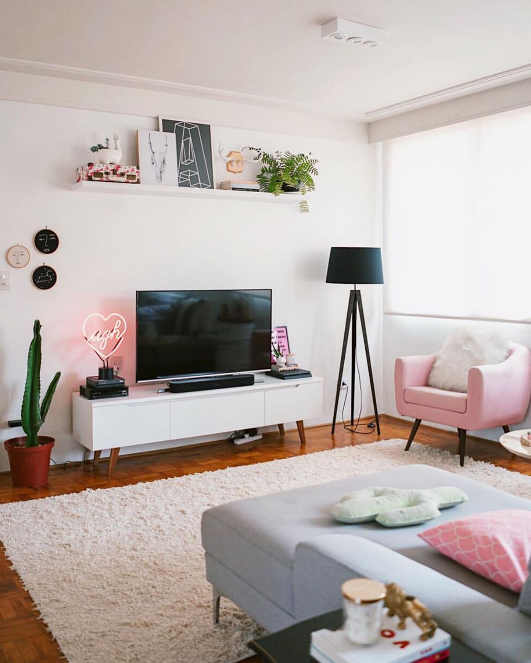 luminárias de chão para sala