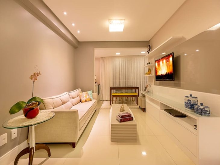 luminárias de chão para sala