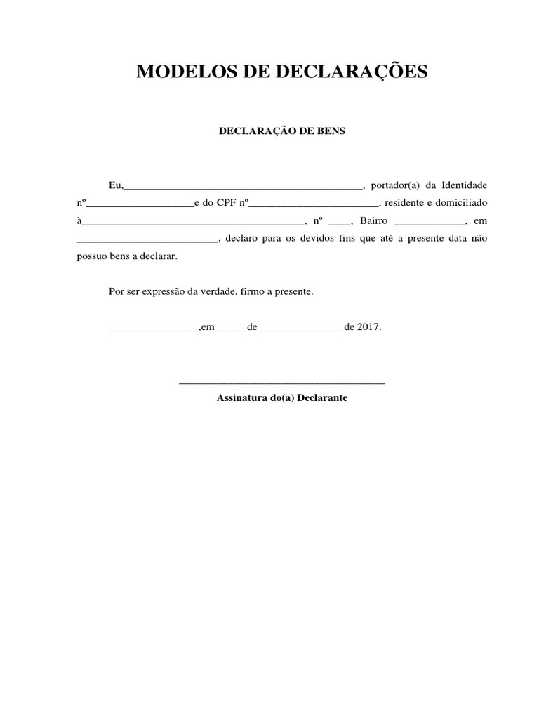 MEI e a declaração de bens