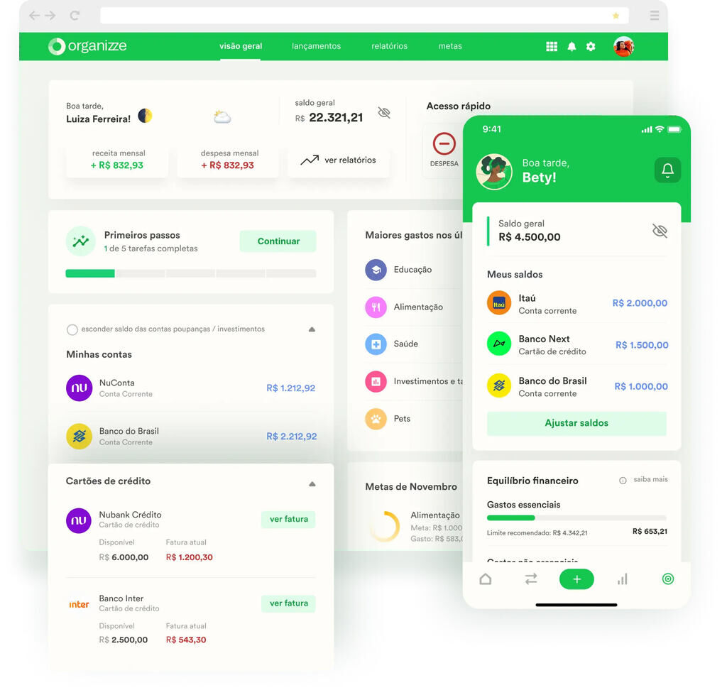 melhores apps para MEI organizar finanças