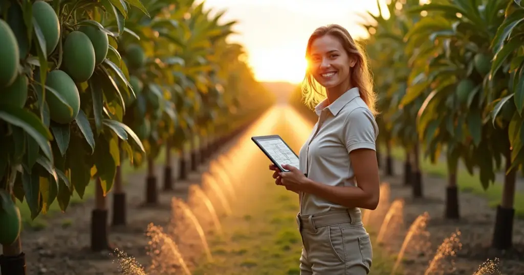 Microaspersão para cultivo de manga: +40% na produção com esse passo a passo