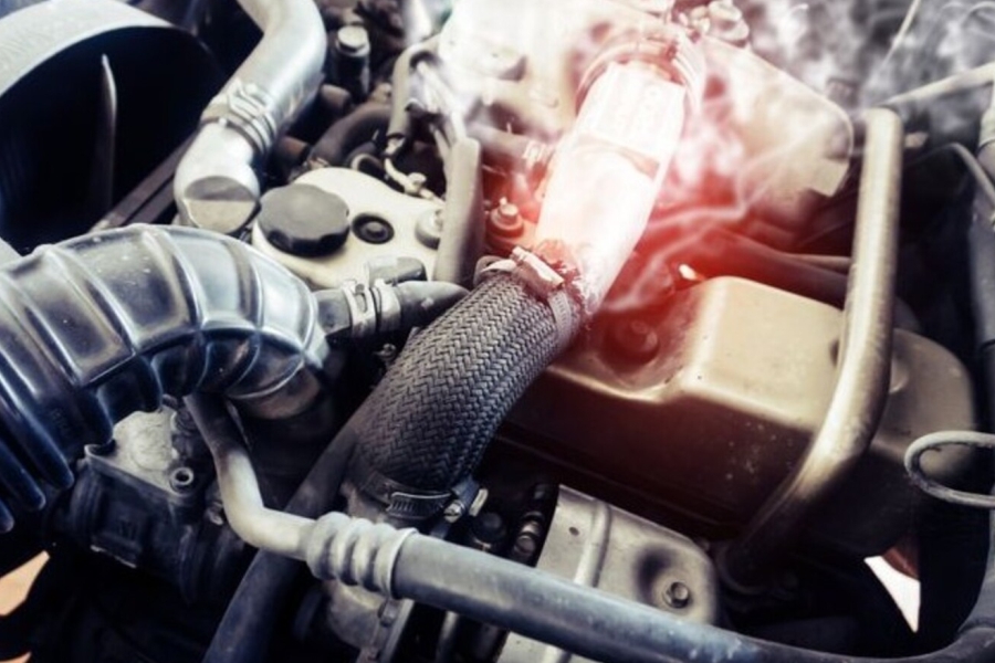 motor superaquecendo