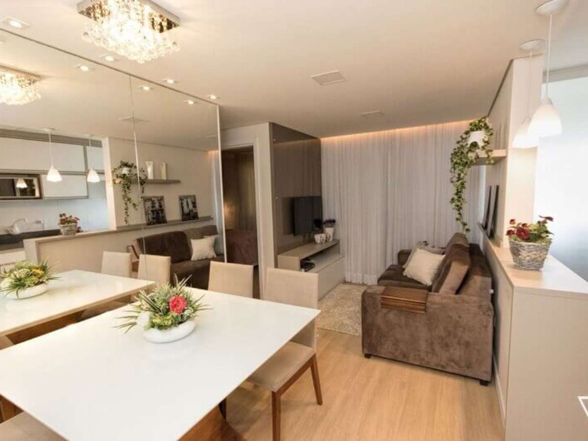 Toques naturais e cores suaves: Criando um ambiente tranquilo na sala de jantar