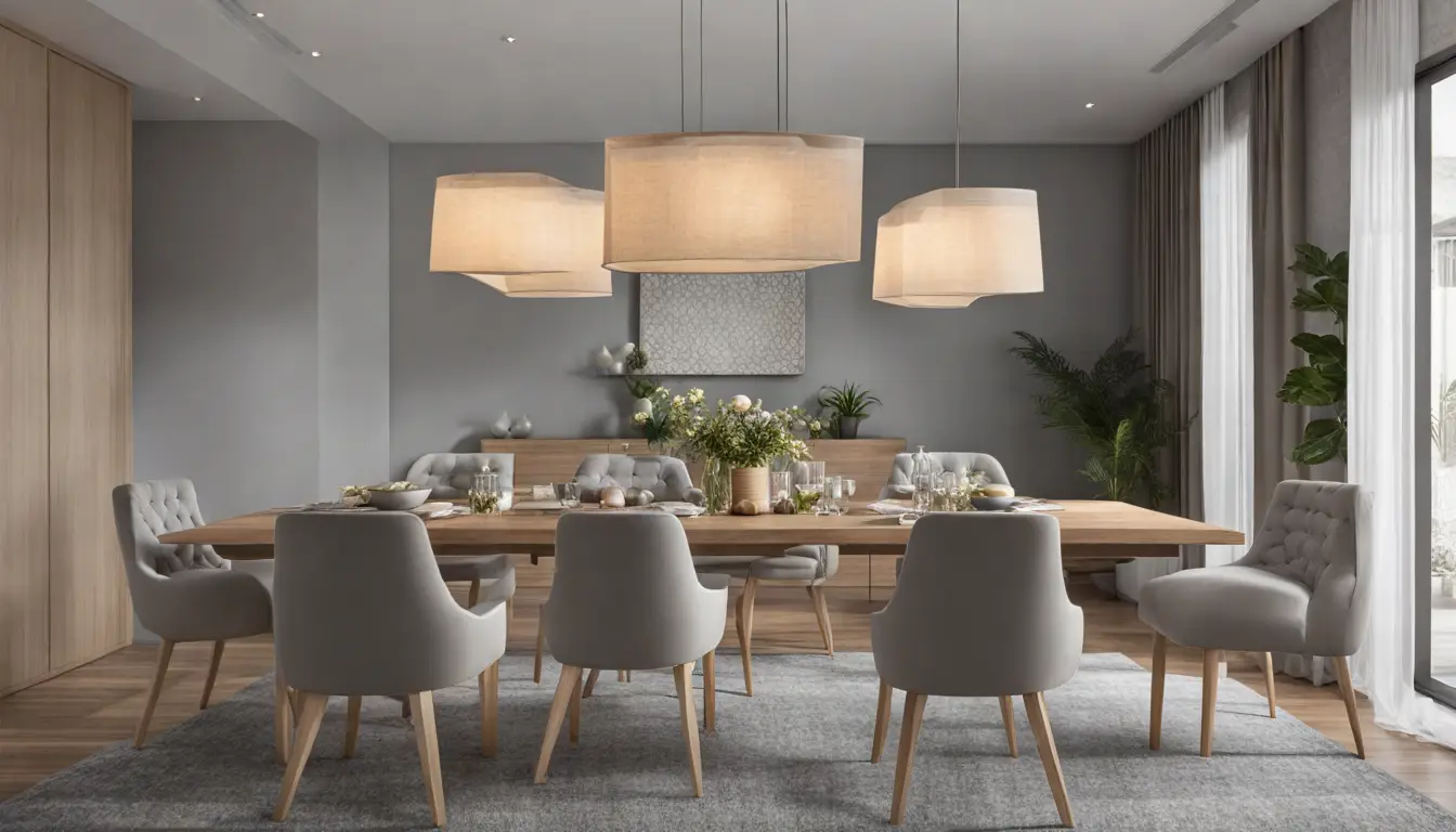 móveis para sala de jantar moderna